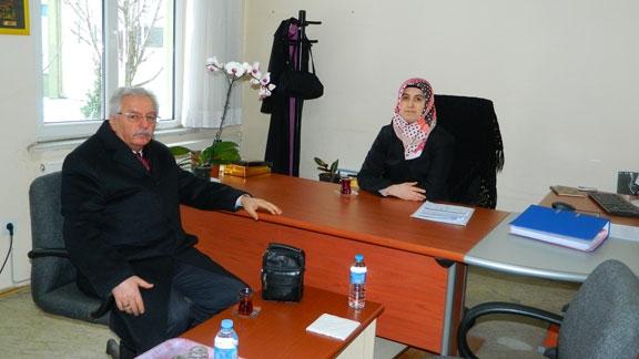 İlçe Milli Eğitim Müdürümüz Sayın Mustafa GÜÇLÜ, Rehberlik Araştırma Merkezini Ziyaret etti.