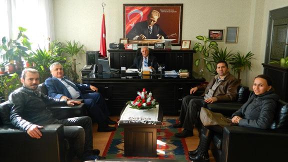 İstanbul Avcılar Rehberlik Araştırma Merkezi Müdürü Sayın Vahdettin YAŞAR, İlçe Milli Eğitim Müdürümüzü Makamında Ziyaret etti.