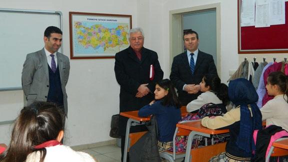 İlçe Milli Eğitim Müdürümüz Sayın Mustafa GÜÇLÜ, Çorlu İmam Hatip Ortaokulu´nu Ziyaret etti.