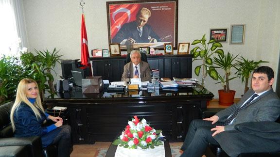 İstanbul Büyükçekmece Özel Adalet Mesleki ve Teknik Anadolu Lisesi Müdürü ve Halkla İlişkiler Uzmanı, İlçe Milli Eğitim Müdürümüzü Makamında Ziyaret etti.