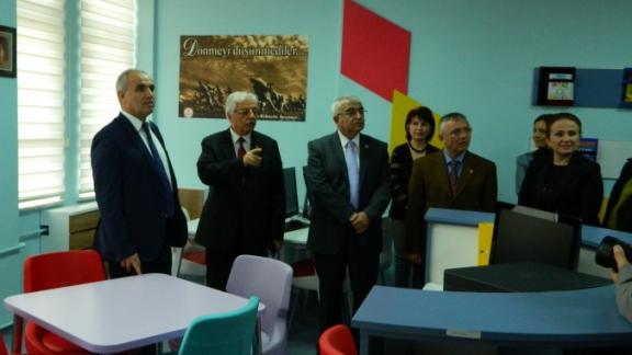 Atakent İlkokulu Müdürlüğünde Kütüphane Açılışı Gerçekleştirildi.