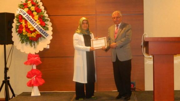 İlçe Milli Eğitim Müdürümüz Sayın Mustafa GÜÇLÜ Bu Yıl İkincisi Düzenlenen Çorlu Hüdavendigar Başarı Ödül Törenine Katıldı.