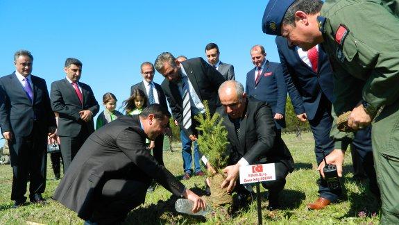 "Her Şehit Bir Fidan, Her Fidan Bir Vatan"  Kapsamında 15 Temmuz Hatıra Ortamınında Ağaç Dikim Etkinliği
