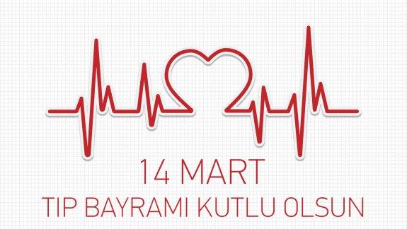 İlçe Milli Eğitim Müdürümüz Sayın Ahmet ÜZGÜN 14 Mart Tıp Bayramı Olması Nedeniyle Kutlama Mesajı Yayınladı.