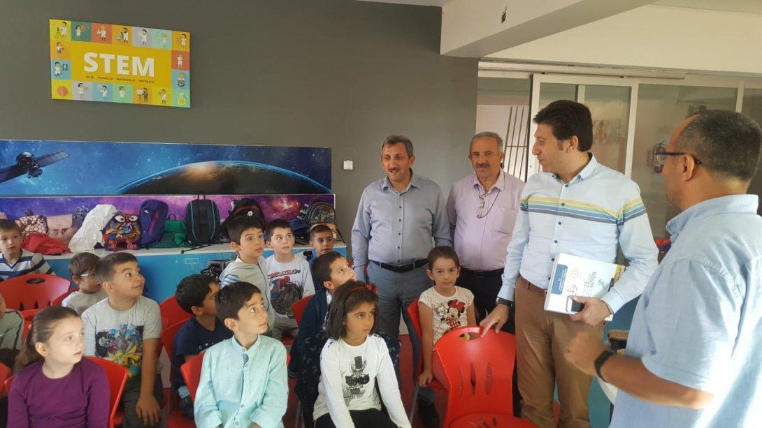 Il Milli Eğitim Müdürümüz Sayın Ersan Ulusan Fevzi Çakmak İlkokulu'nda ziyaretlerde bulundu