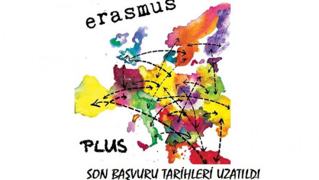 ERASMUS+  BAŞVURULARI SON  TARİHİ 5 ŞUBAT 2020'DEN 11 ŞUBAT 2020 TARİHİNE ALINMIŞTIR.