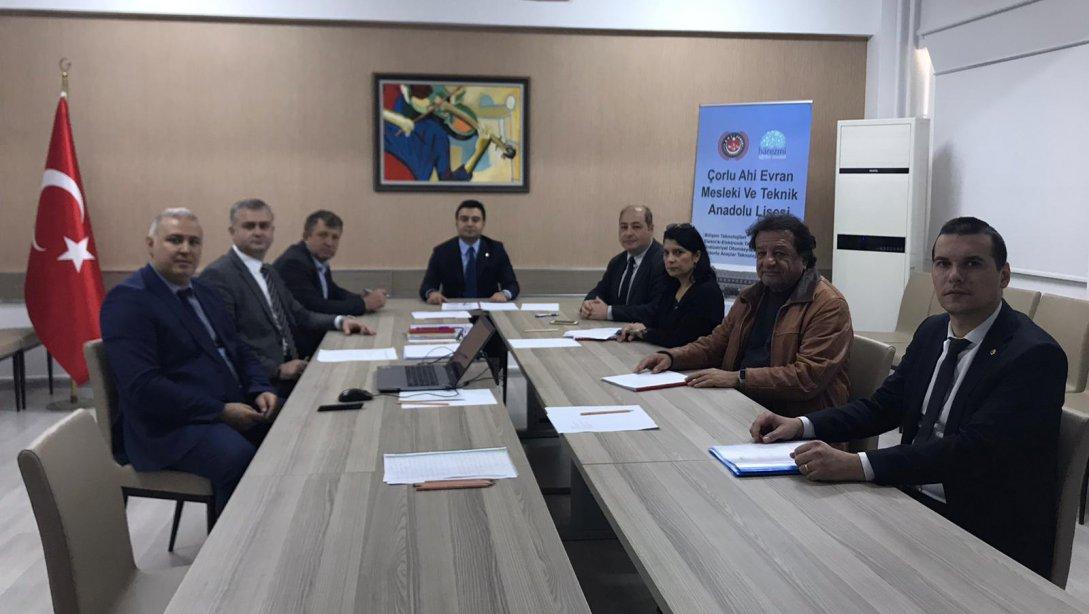 Türkiye Odalar Ve Borsalar Birliği  Protokolü Çerçevesinde İkinci Proje Yürütme Kurulu Toplantısı Yapıldı.