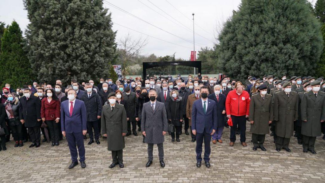 İlçemizde 18 Mart Çanakkale Zaferi ve Şehitleri Anma Günü Töreni Gerçekleştirildi.