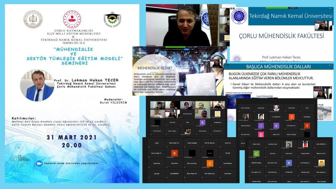 Mehmet Akif Ersoy Anadolu Lisesi ve Ticaret Borsası Anadolu Lisesi Öğrencilerine Yönelik 