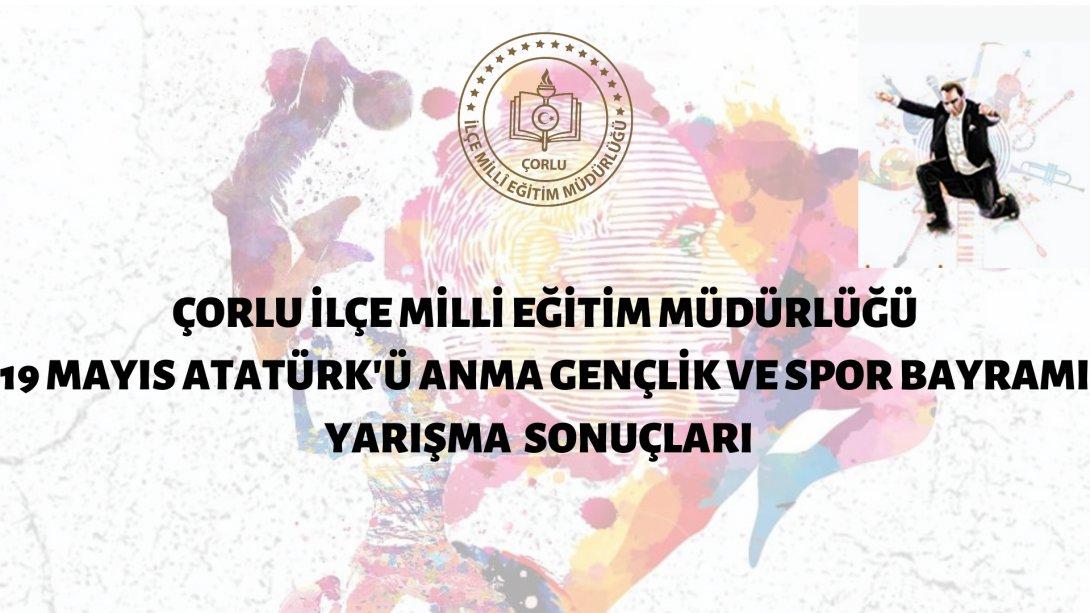 19 Mayıs Atatürk'ü Anma, Gençlik ve Spor Bayramı Resim, Kompozisyon ve Müzik Yarışması Sonuçları