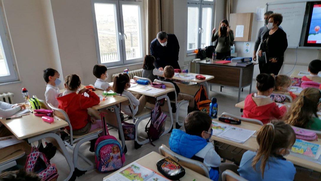 İlçe Milli Eğitim Müdürümüz Hüseyin Erdoğan Mükerrem Ali Kayan İlkokuluna ve Necati İvaz Özel Eğitim Anaokuluna Ziyarette Bulundu