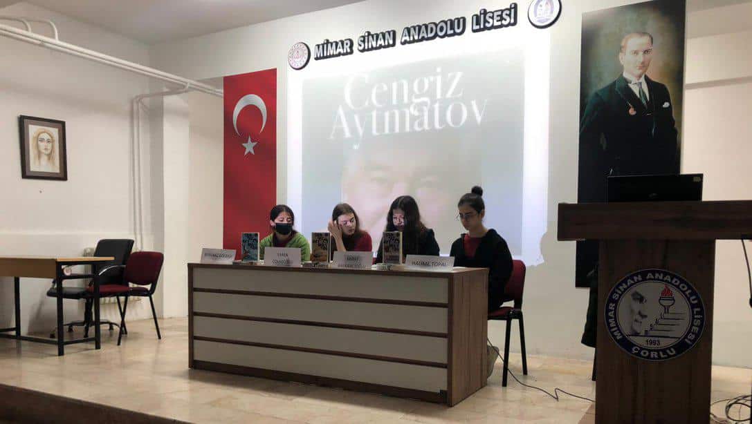 Anadolu Mektebi Yazar Okumaları Projesi Kapsamında Okul Panelleri Gerçekleştirildi