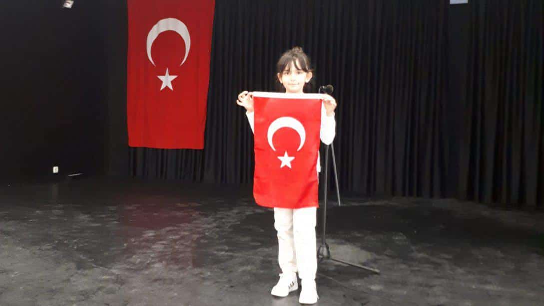 İlçemizde Okullar Arası İstiklâl Marşı'mızı Güzel Okuma Yarışması Düzenlendi