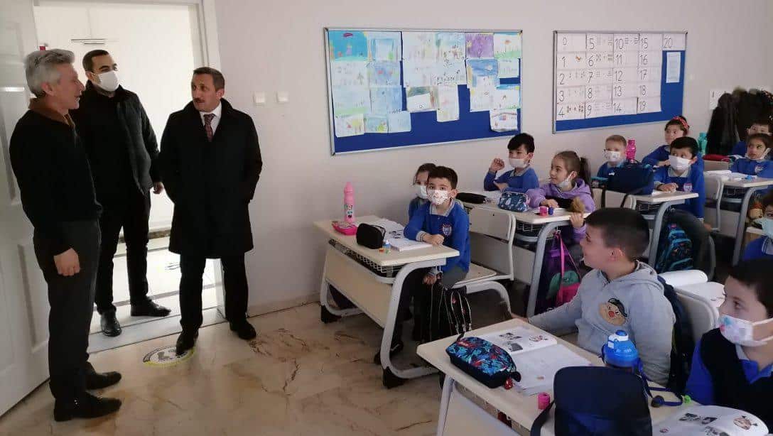 İlçe Milli Eğitim Müdürümüz Hüseyin Erdoğan Aziz Günden İlkokuluna ve 29 Ekim Cumhuriyet Anaokuluna Ziyarette Bulundu