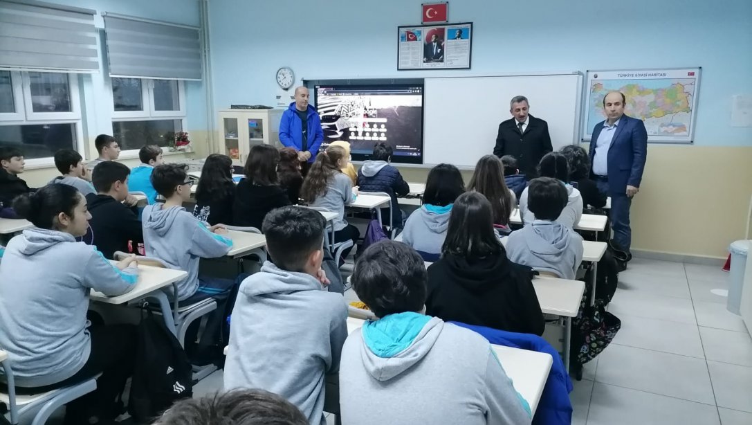 İlçe Milli Eğitim Müdürü Hüseyin Erdoğan 2. Dönemin Başlaması Nedeniyle Okulları Ziyaret Etti