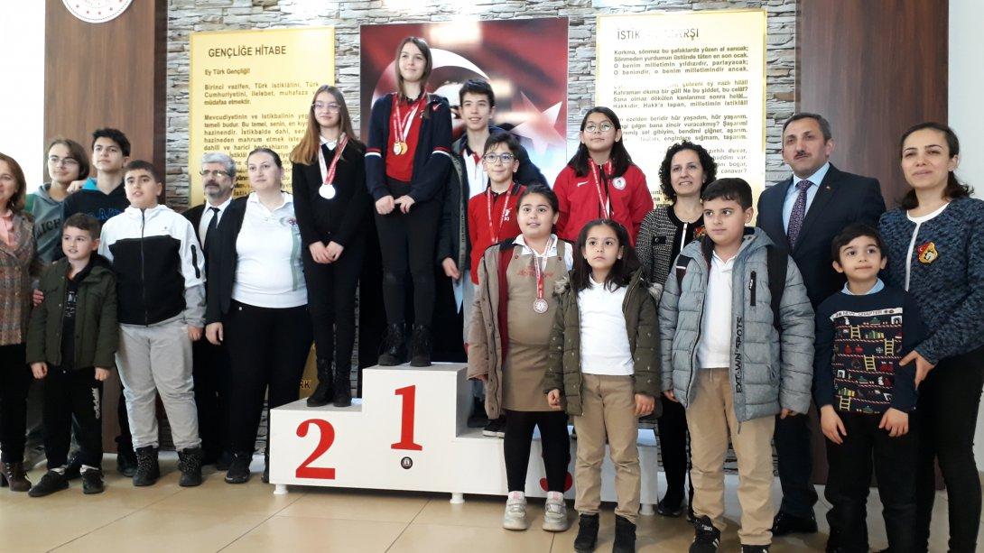 23 Nisan Ulusal Egemenlik Ve Çocuk Bayramı Kaymakamlık Satranç Turnuvası Tamamlandı
