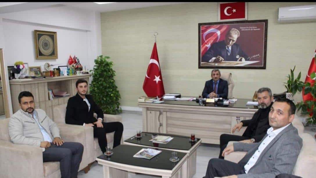 ÇORDER'den İlçe Milli Eğitim Müdürü Hüseyin Erdoğan'a Anlamlı Ziyaret