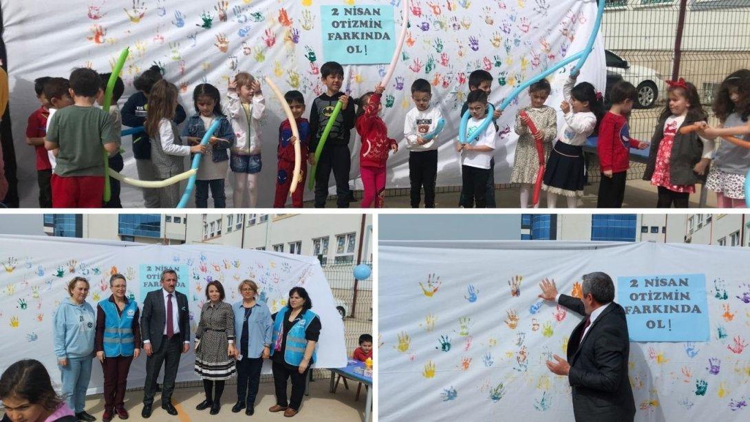 İlçe Milli Eğitim Müdürü Hüseyin Erdoğan Çorlu Özel Eğitim İlkokulunda Otizm Farkındalık Günü Etkinliğine Katıldı