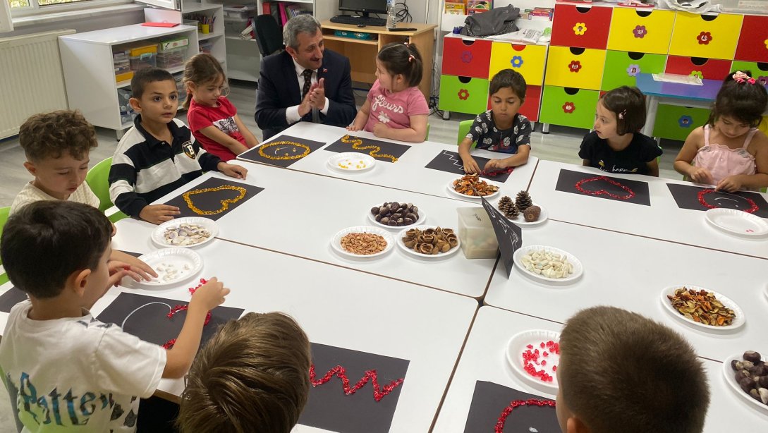 İlçe Milli Eğitim Müdürü Hüseyin Erdoğan Okul Ziyaretlerine Devam Ediyor