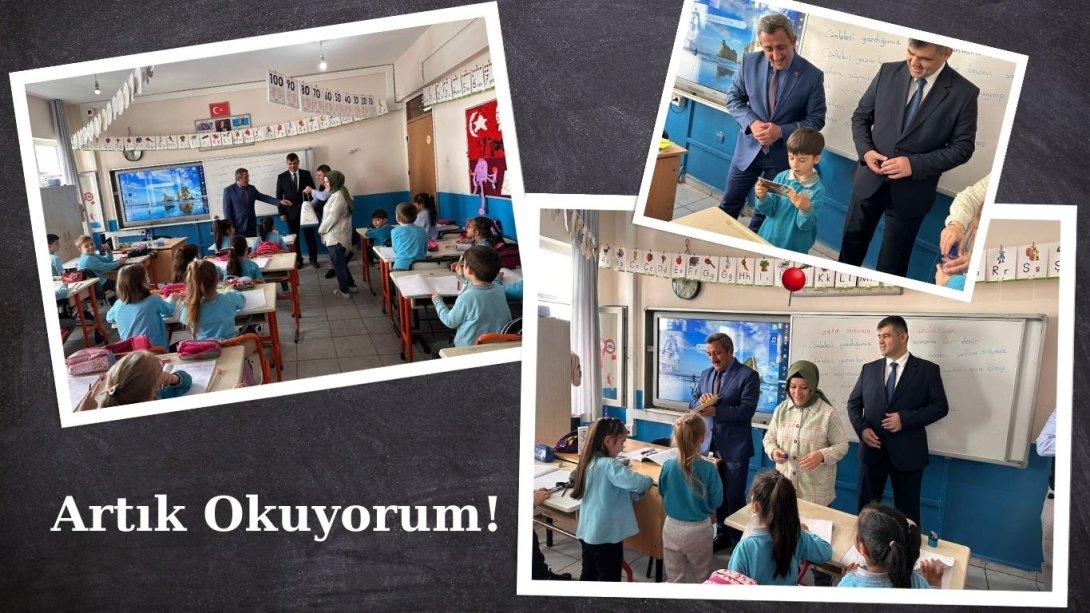 Vehbi Günaştı İlkokulu Öğrencilerinden İlçe Milli Eğitim Müdürü Hüseyin Erdoğan'a 