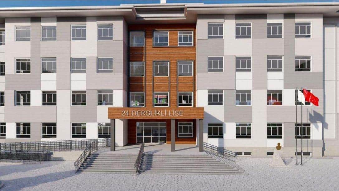 Esentepe Mahallemizdeki Ticaret Borsası Anadolu Lisesi Arsasına 24 Derslikli Lise Binasının Yapımına Başlanıyor