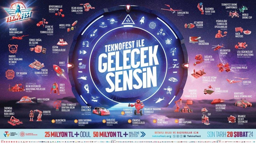 TEKNOFEST 2024 Yarışma Başvuruları Açıldı: 